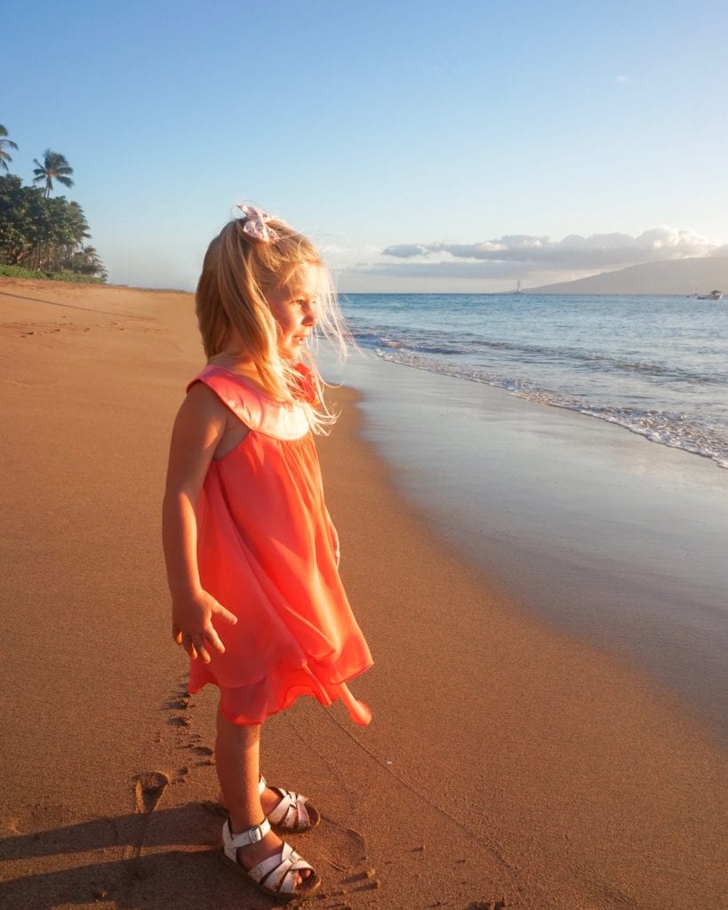 Traveling to Maui with Kids, traveling with children, Hawaii Guide, Kaanapali Beach