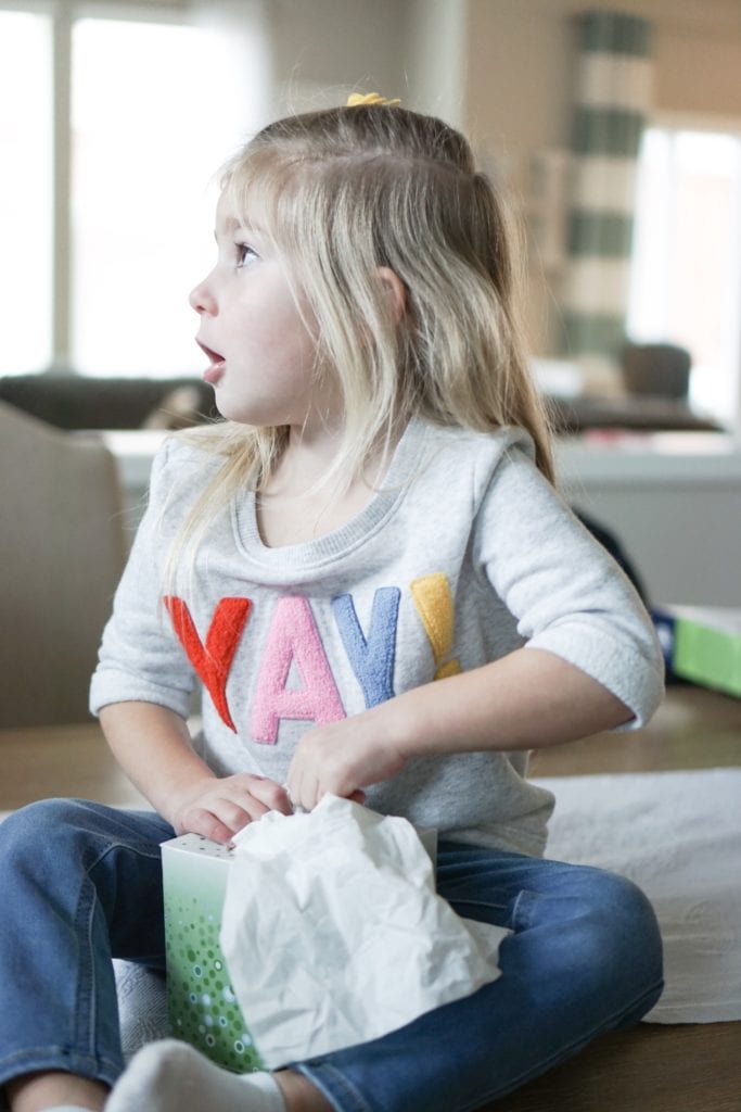 Cold and Flu Season, Kleenex, Walmart two day shipping, Walmart, cold essentials, stock up, toddler sickness