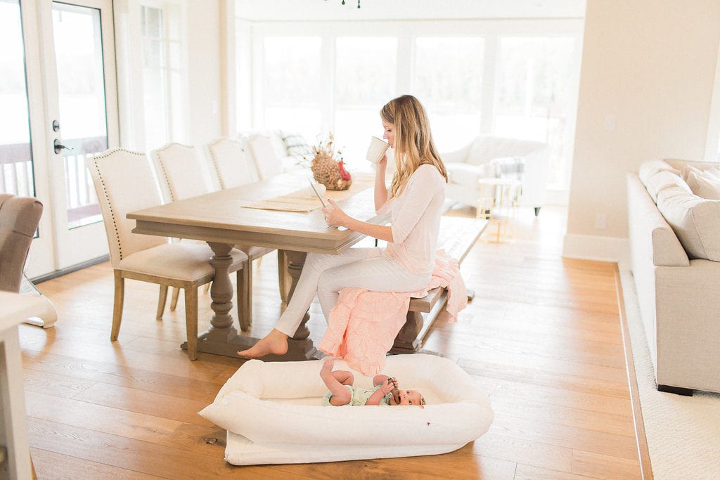 sleep schedules, newborn sleep, infant sleep, swaddle, dockatot, sleep consultant, florals, nursery decor, baby girl