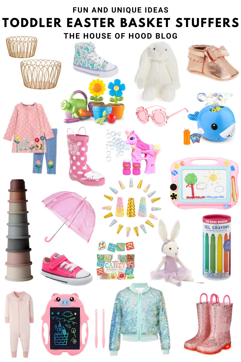 Easter Basket Ideas For Toddler Girls