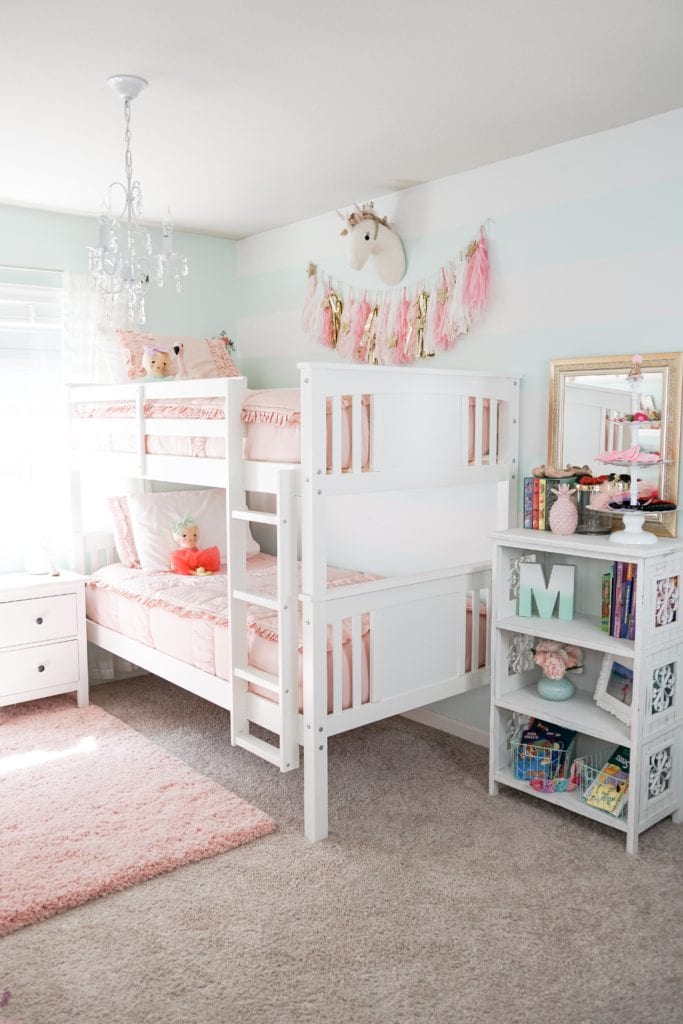 Big Girl Bedroom Update, Girl Bedroom Ideas Bunk Beds