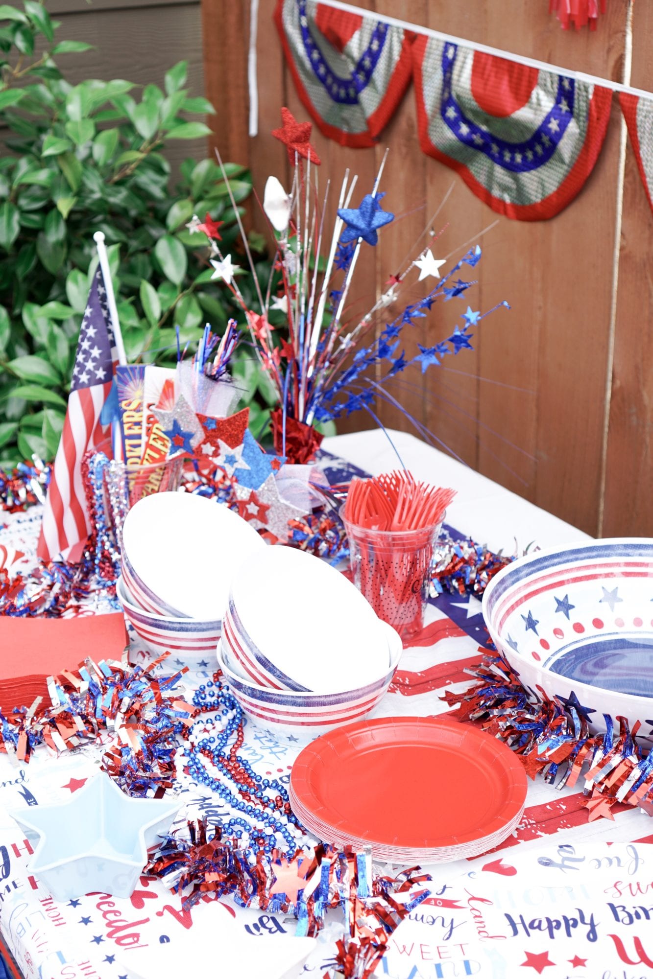 Fourth of July Party Decorations with Fred Meyer