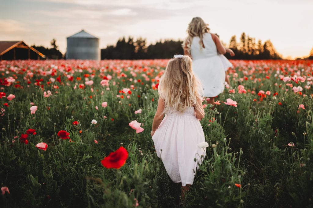 We recently stumbled upon breathtaking poppy fields less than an hour south of Portland Oregon. Check out our sunset photos in the Oregon poppy fields!