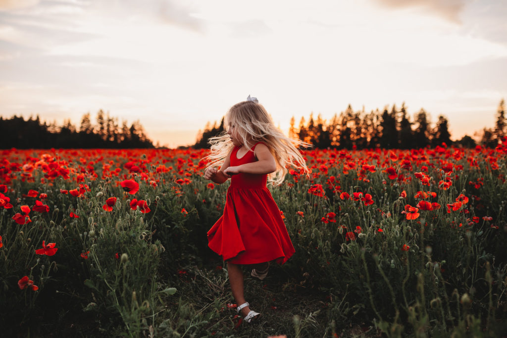 We recently stumbled upon breathtaking poppy fields less than an hour south of Portland Oregon. Check out our sunset photos in the Oregon poppy fields!