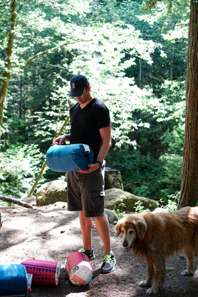 Tent camping with toddlers 
