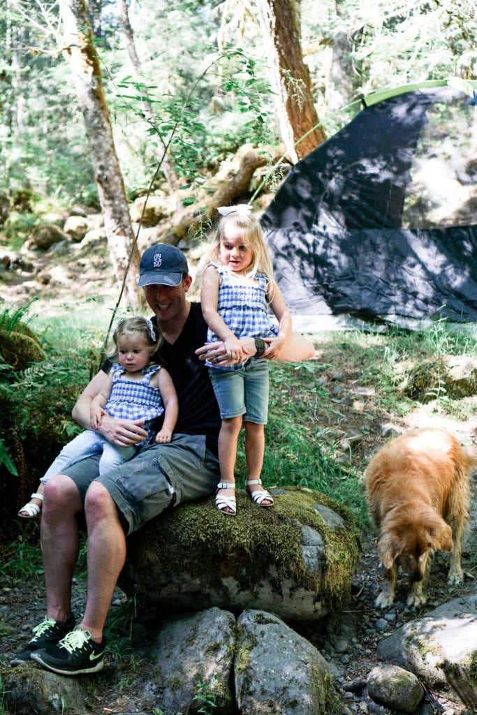 Tent camping with toddlers 