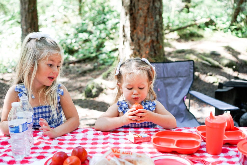 Tent camping with toddlers 
