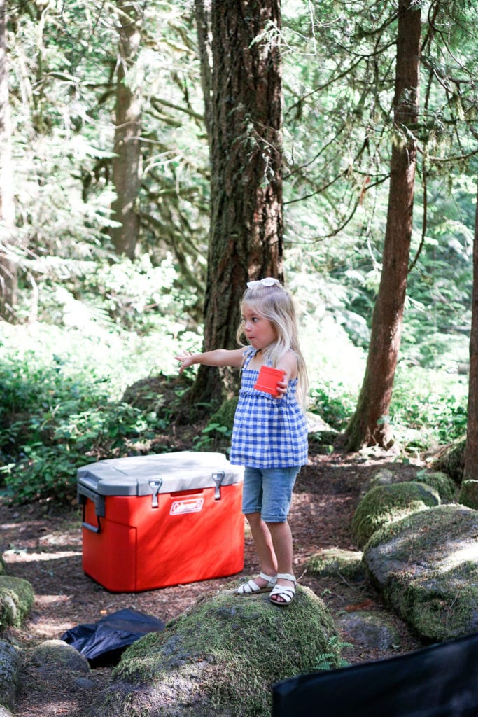 Tent camping with toddlers 