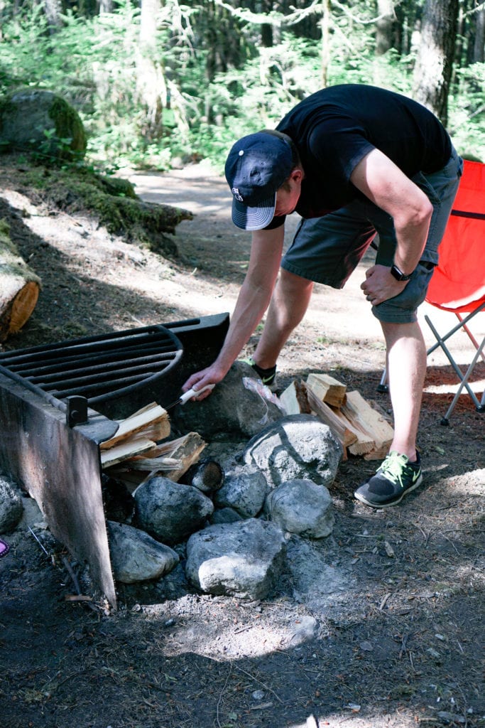 Tent camping with toddlers 