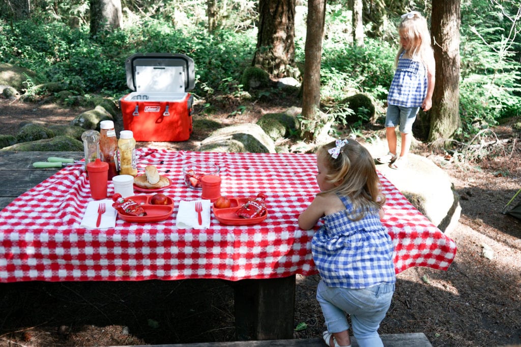 Tent camping with toddlers 