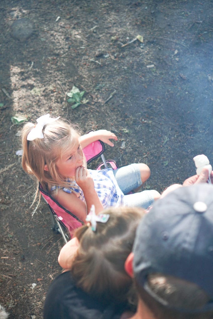 Tent camping with toddlers 