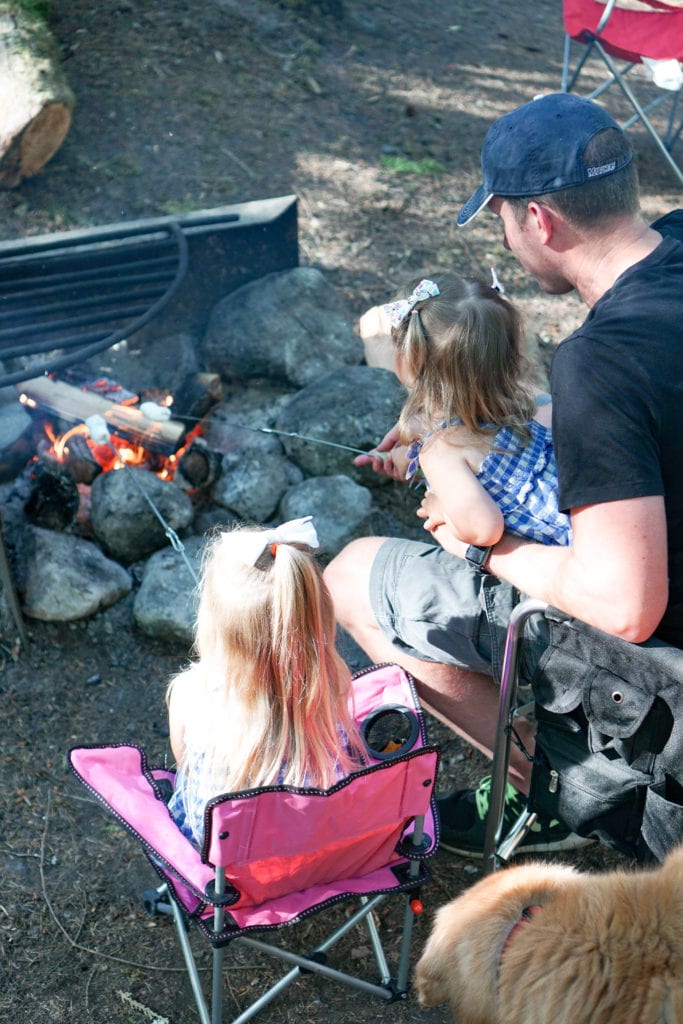Tent camping with toddlers 