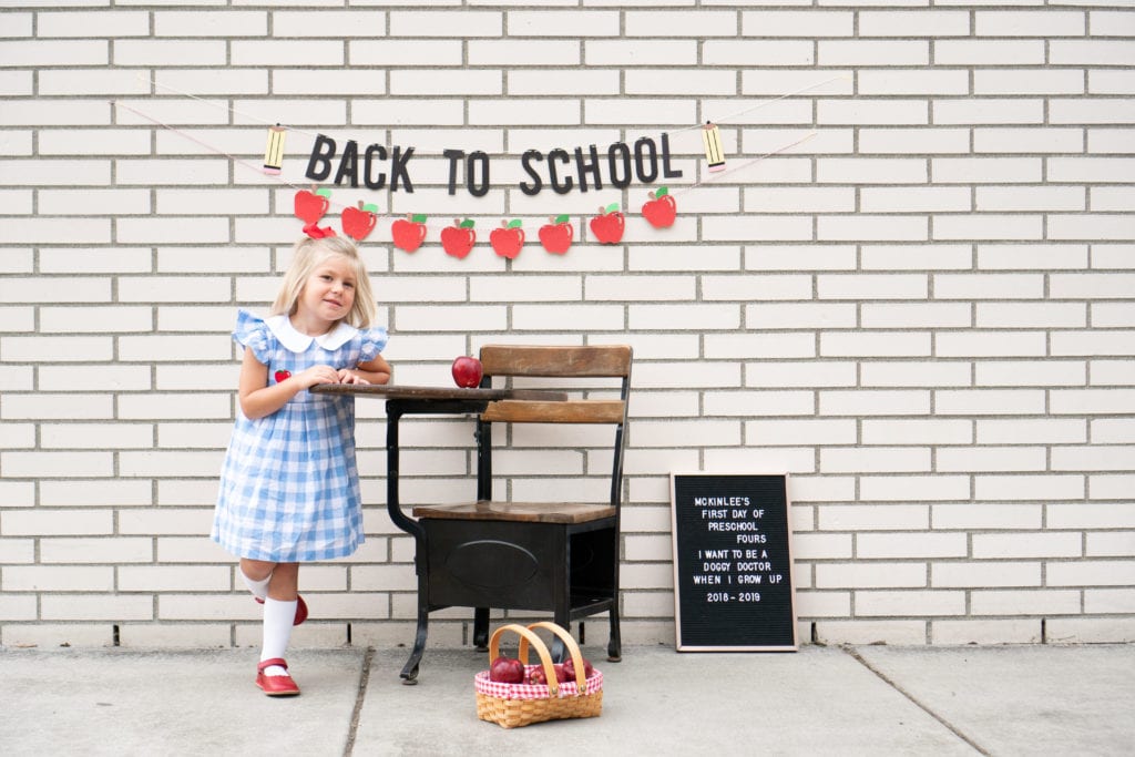 first day of preschool 