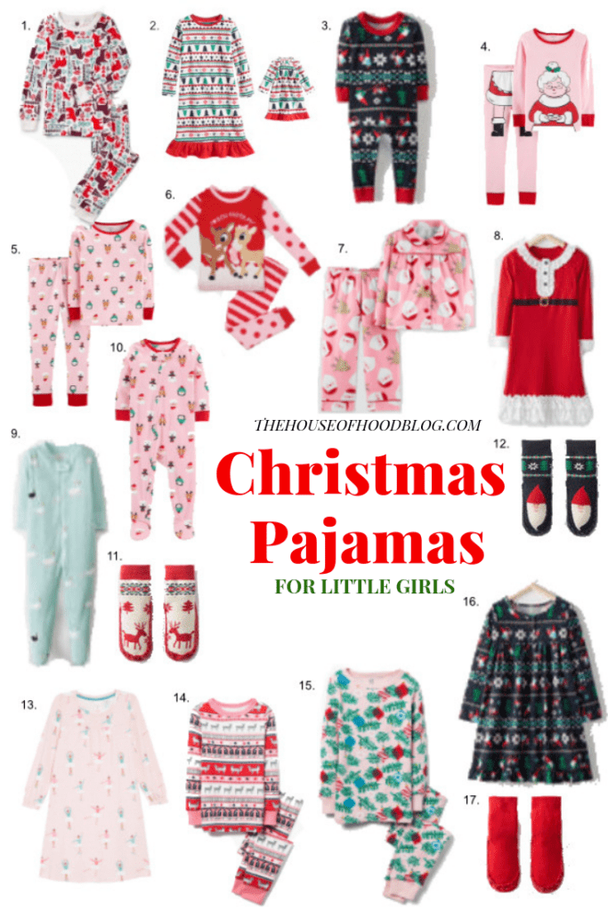 Festive and Cozy Christmas Pajamas for Little Girls