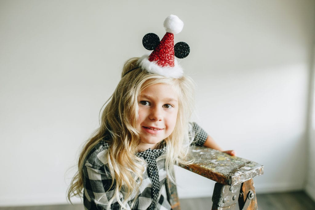 Festive Christmas Party Hats with Little Blue Olive