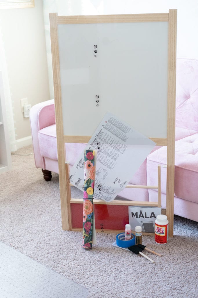 Simple Ikea MALA Easel Hack