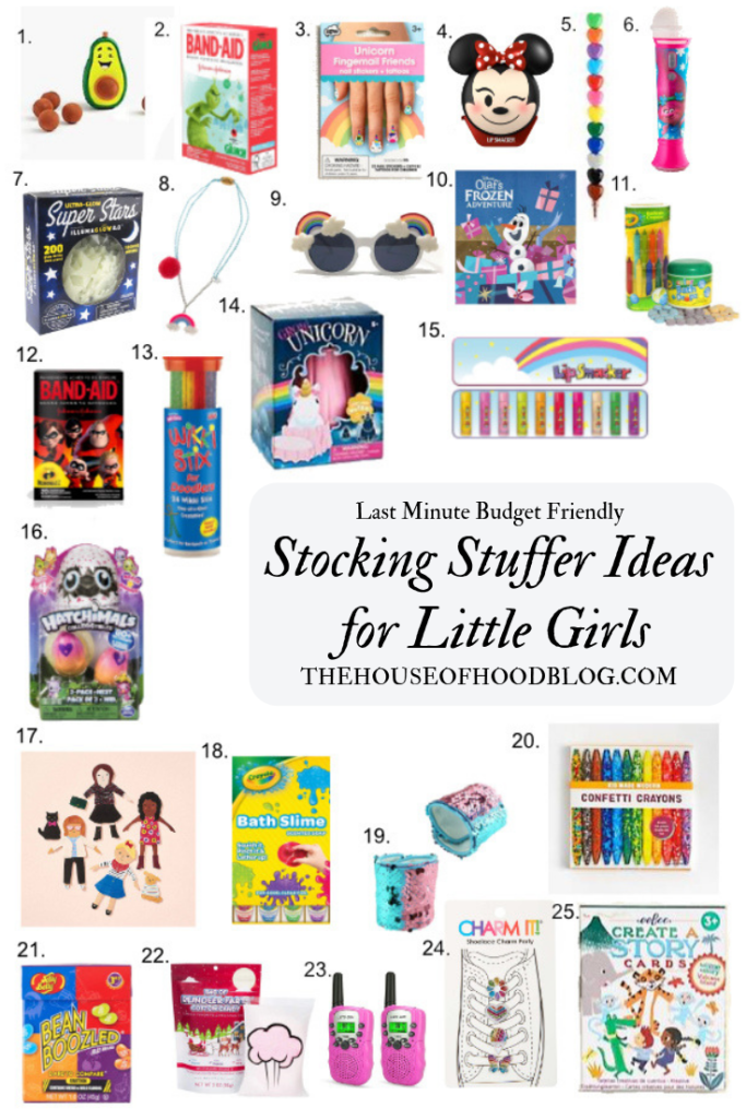 Last Minute Budget Friendly Stocking Stuffer Ideas for Little Girls