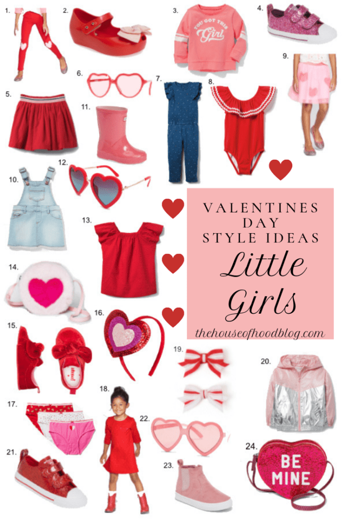 Super Cute Valentines Day Outfits for Little Girls