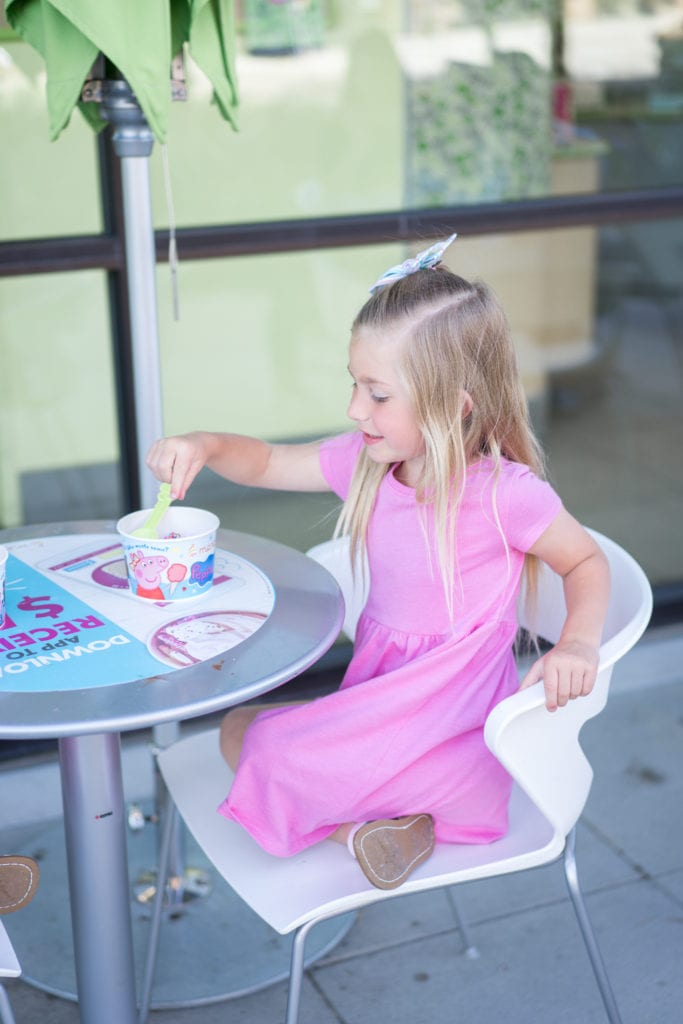 National Pink Day Celebration with Peppa Pig and Menchie's 