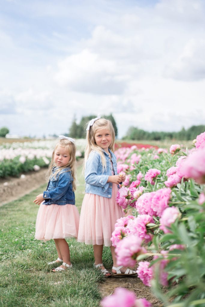 Visiting the Oregon Peony Flower Fields