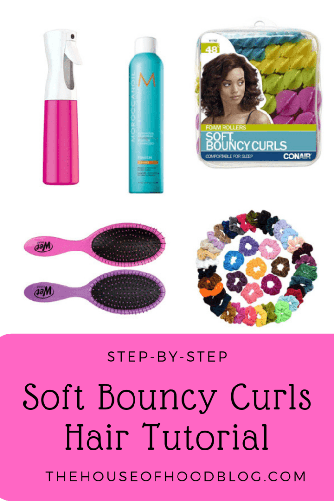 how to get soft bouncy curls for your little girls hair