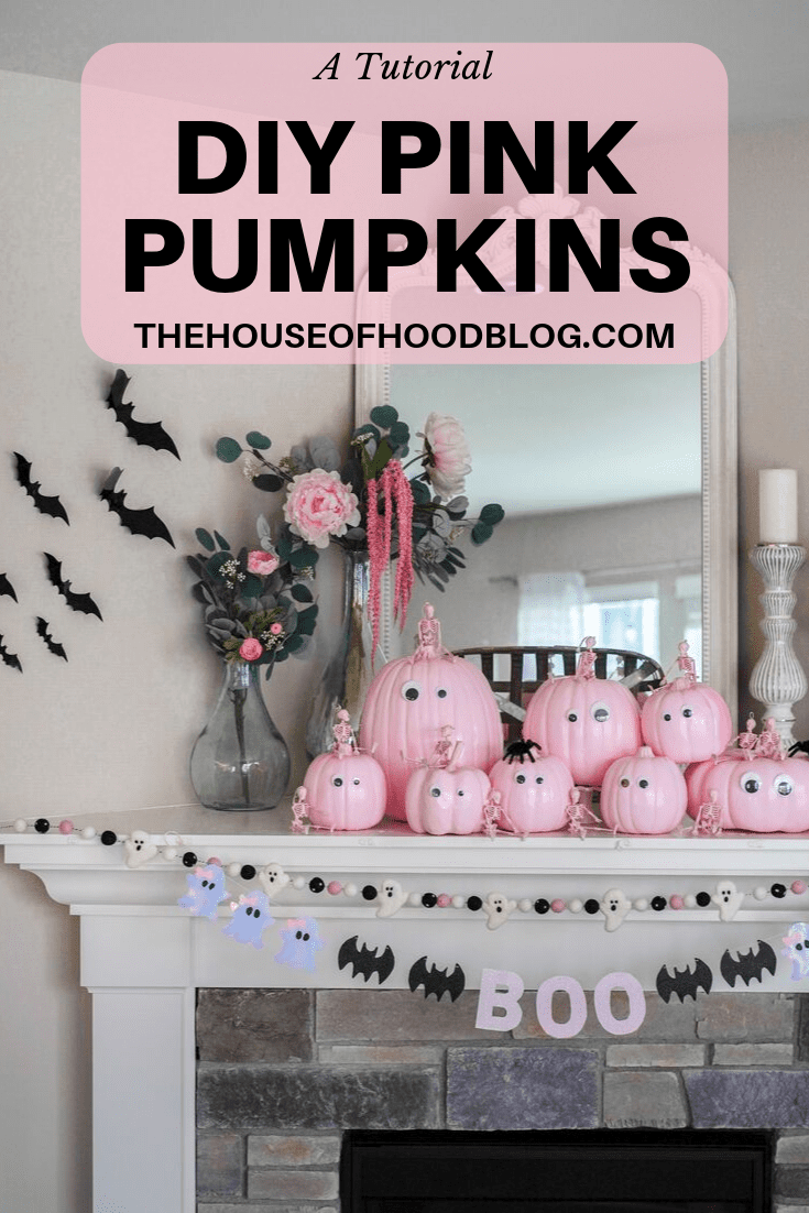 Pink Pumpkin Decorations