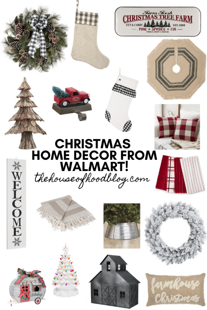 christmas home decor from walmart 