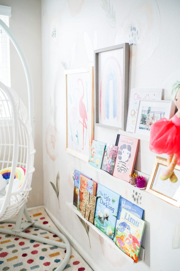 Colorful and Whimsical Playroom Book Nook