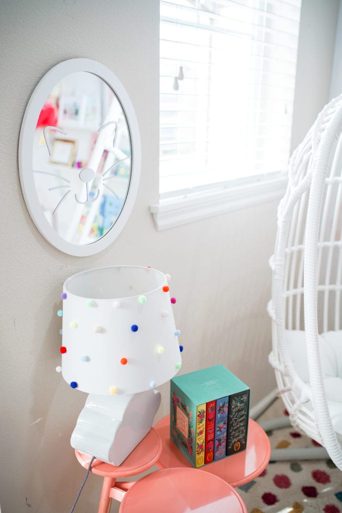 Colorful and Whimsical Playroom Book Nook