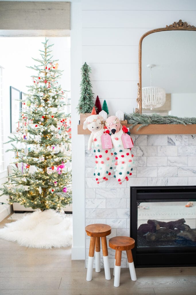 Bright and Colorful Christmas Decorations - Holiday Home Tour