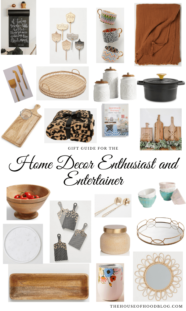 Gift Ideas for the Home Decor Lover and Entertainer 