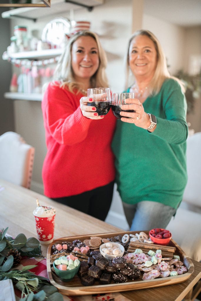 Holiday Entertaining - Hot Chocolate and Christmas Cookie Board Party