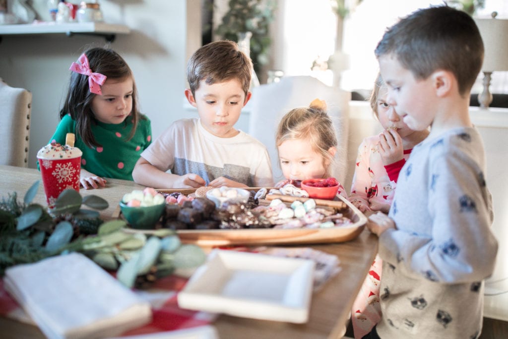 Holiday Entertaining - Hot Chocolate and Christmas Cookie Board Party