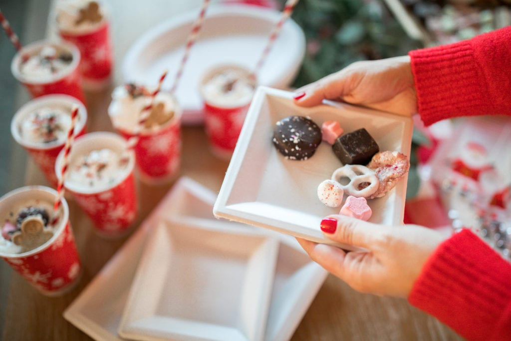 Holiday Entertaining - Hot Chocolate and Christmas Cookie Board Party