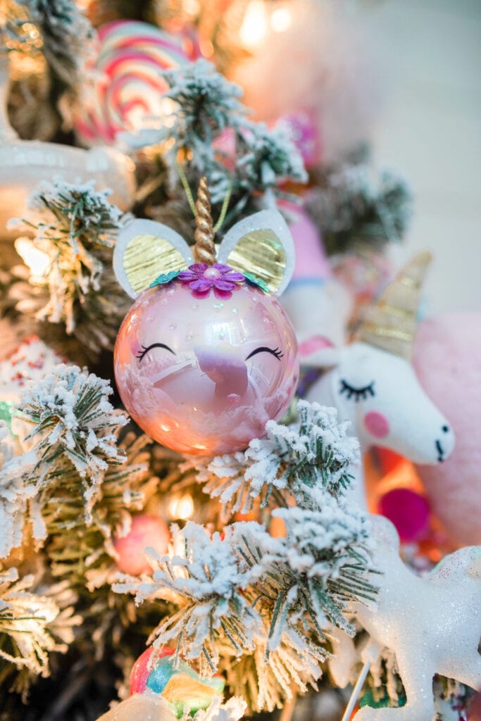 Little Girls Christmas Tree - Pink Christmas Tree Decorations