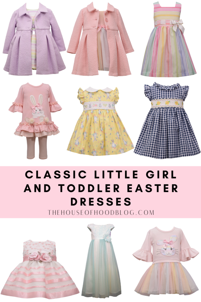 Classic Little Girl and Toddler Easter Dresses