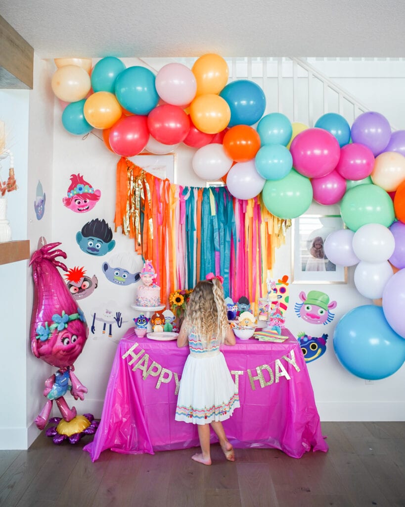 Trolls Princess Poppy Birthday Party