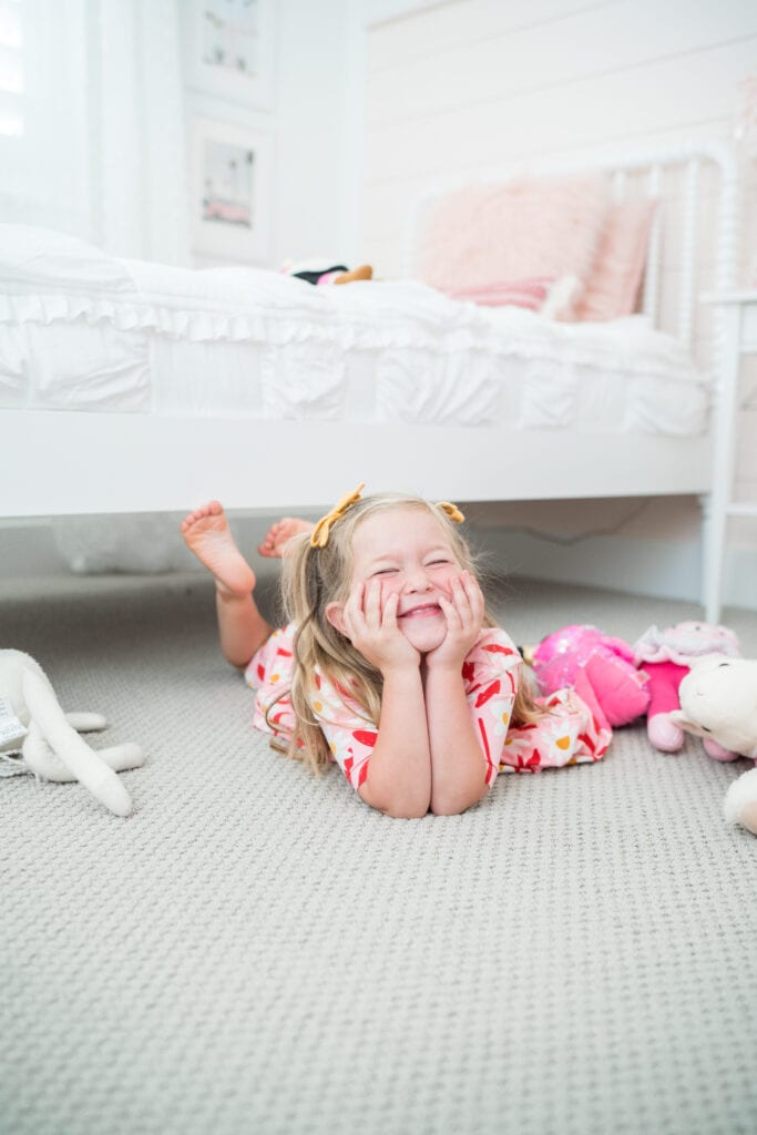 Carpet for Bedrooms - Why We Chose Carpet for Our Girls Rooms