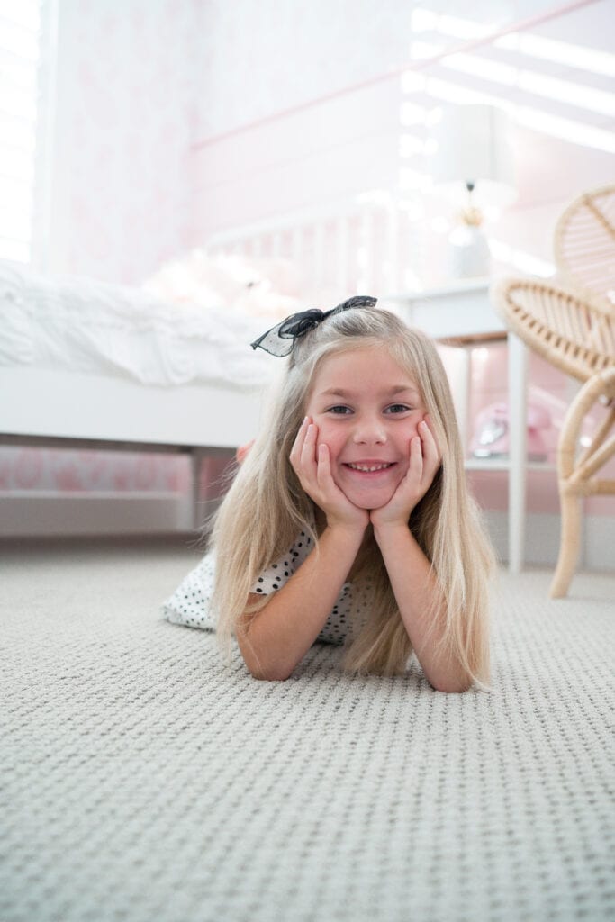Carpet for Bedrooms - Why We Chose Carpet for Our Girls Rooms