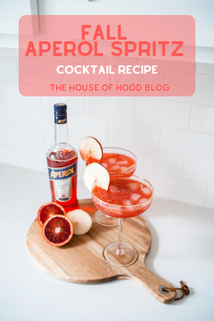 Fall Aperol Spritz Cocktail Recipe