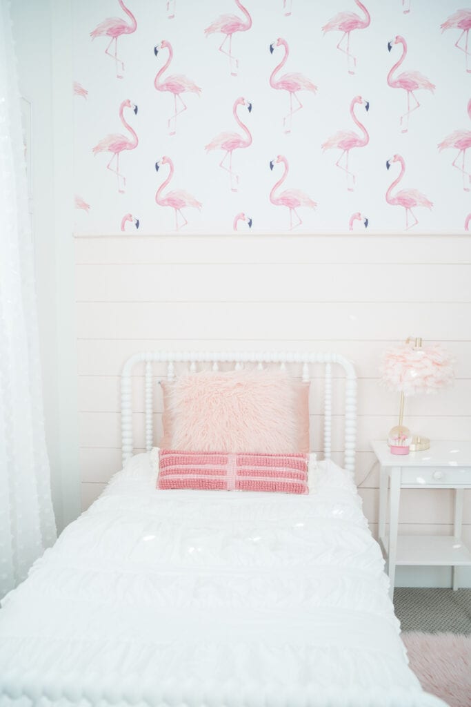 Flamingo Wallpaper - Madison's Room Reveal! -