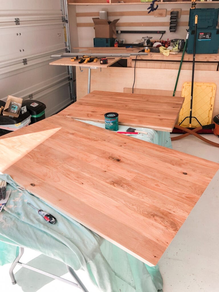 Easy Butcher Block Counter DIY and Laundry Room Decor