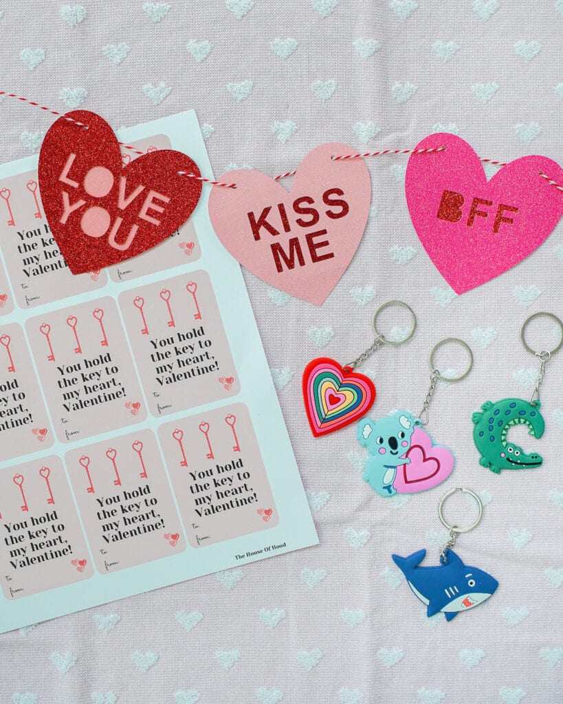 Valentines Day Funny You Got A Pizza My Heart Keyring Key Chain 