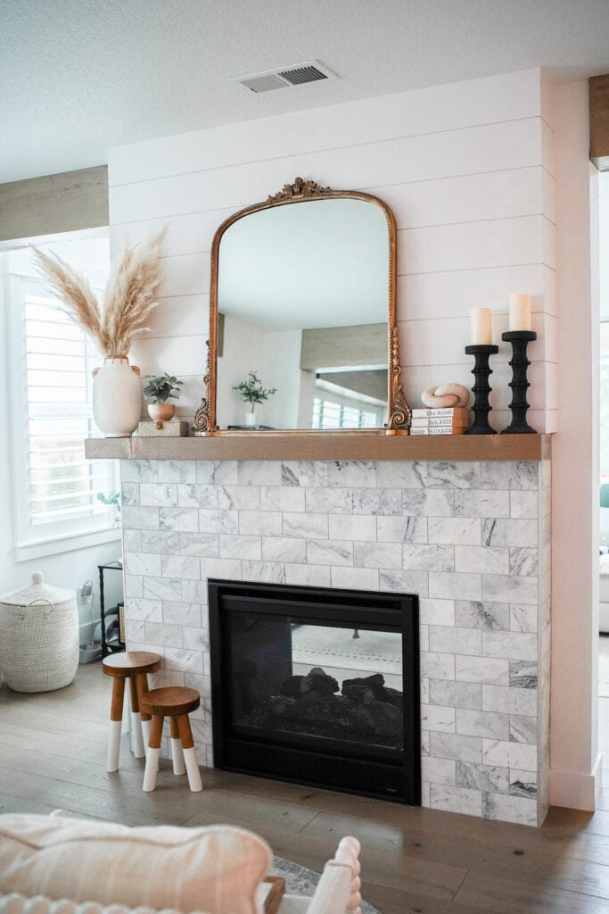 Fireplace Mantel Decor Ideas - Three Ways to Style Your Mantel! 