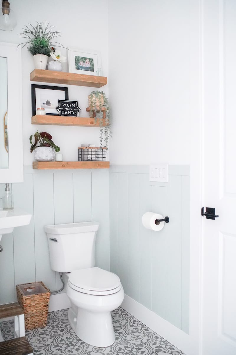 Bathroom Shiplap Transform Your Bathroom with Vertical Shiplap!