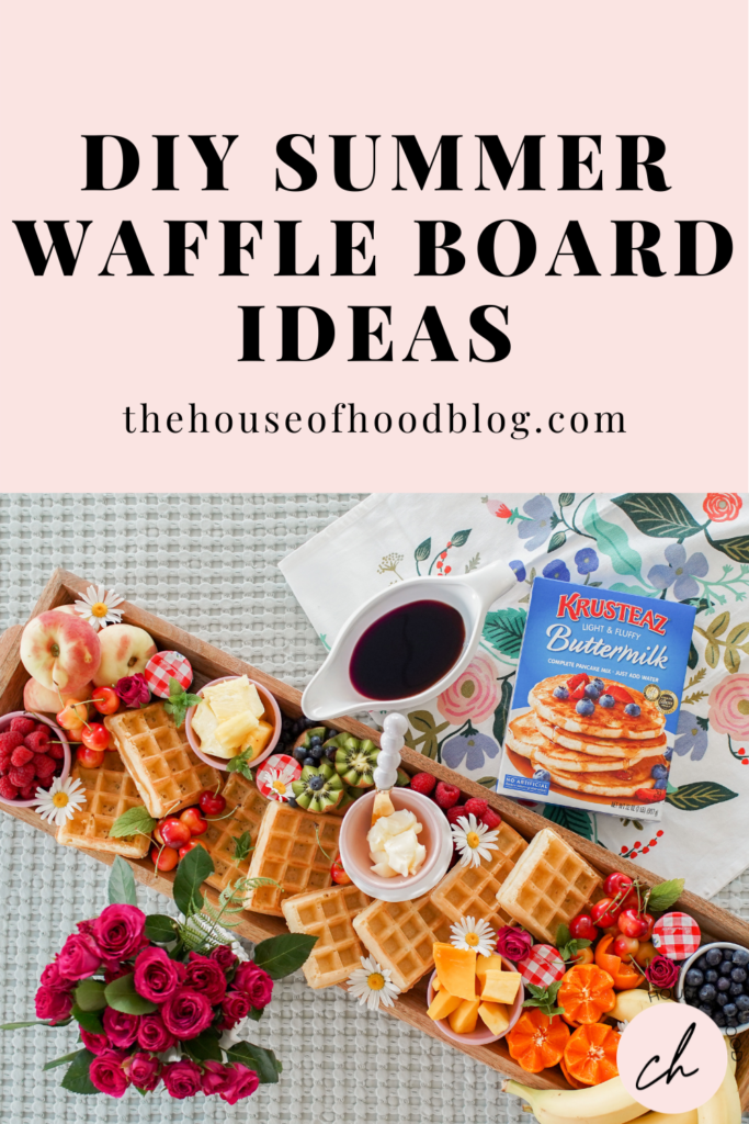 Easy Summer Waffle Board
