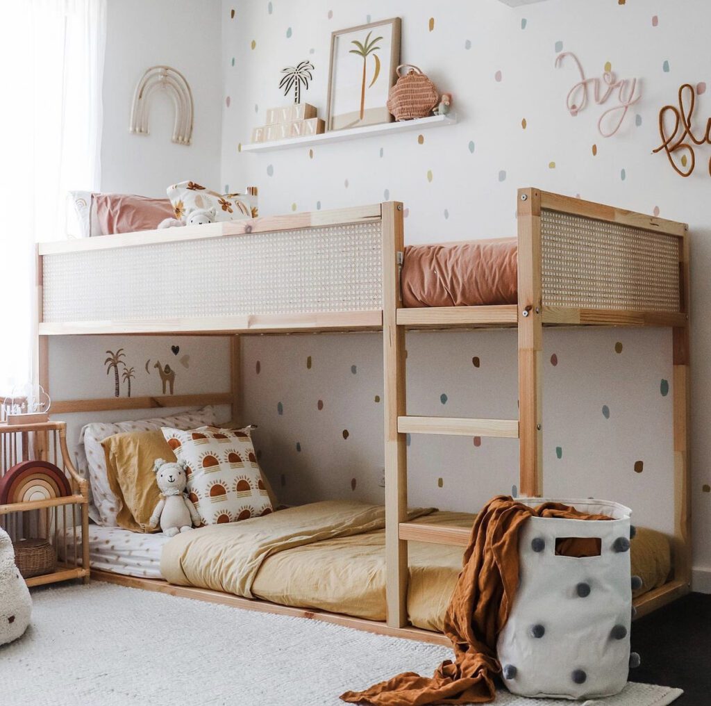 Adorable Girls Bedrooms with Bunk Beds