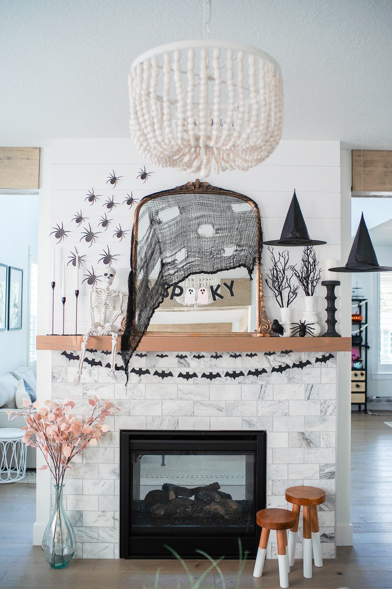 Halloween Mantel Decor Ideas - Over 23 Ideas You Will Love!