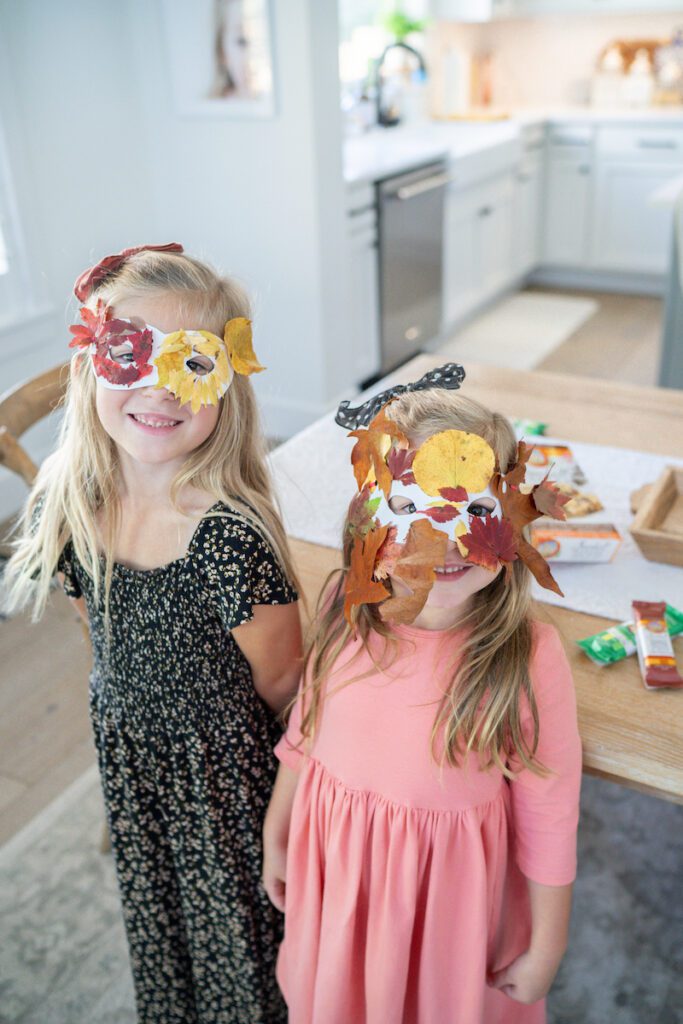 Fall Leaf Crafts + Our Favorite Snacks