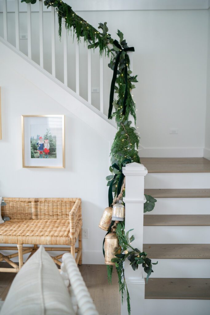 Christmas Staircase Decor